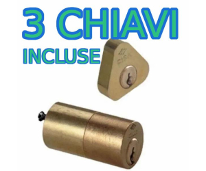 Cilindro per serratura elettrica 3 CHIAVI