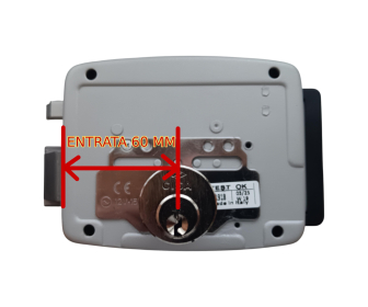 11721 60 1 cisa serratura elettrica destra