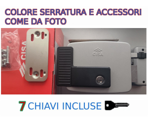 originale cisa 11721-60-1 elettroserratura