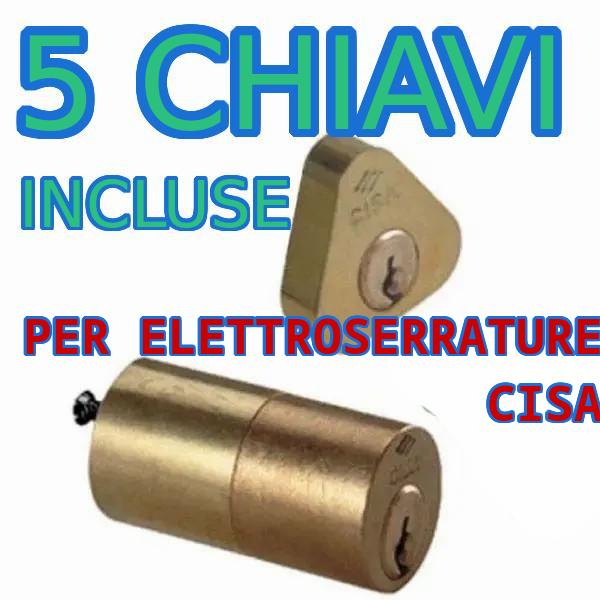 serratura elettrica con più chiavi per Cisa modello 11721